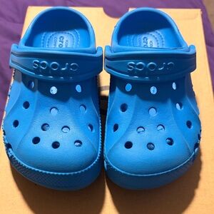 CROCS Kids Vibrant Blue Water Shoes